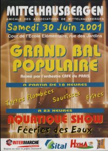 AAM - AFFICHE FDV 2001
