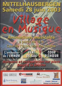 AAM - AFFICHE FDV 2003